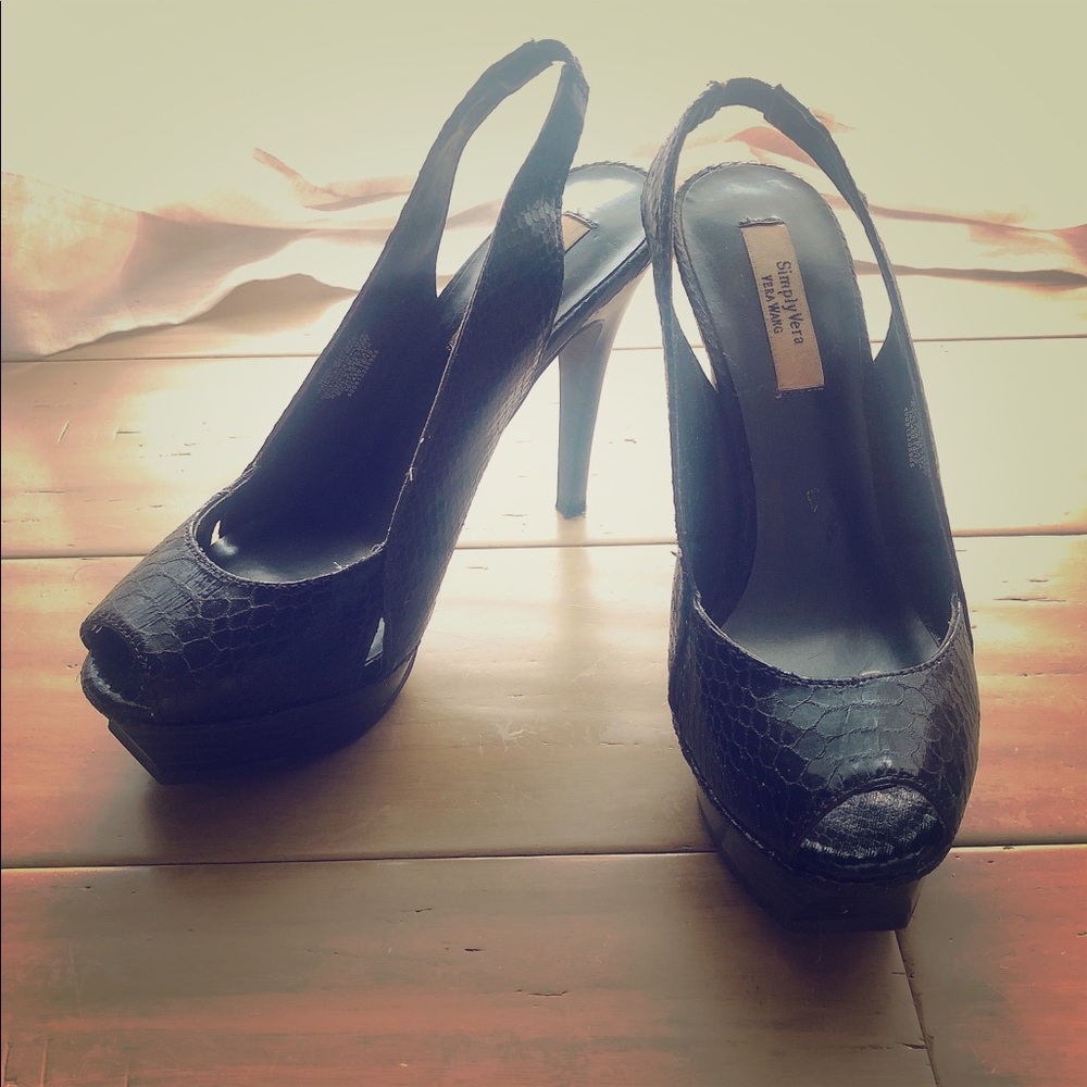 Vera Wang high heels